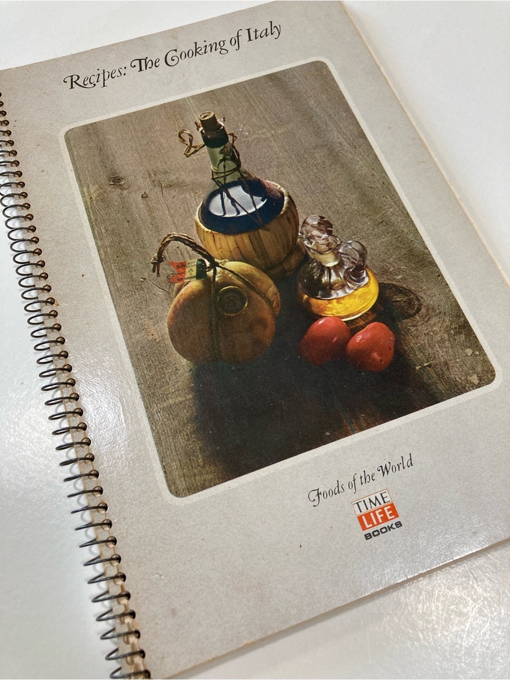 Time Life Foods of the World Recipes The Cooking of Italy Cookbook VTG 70s